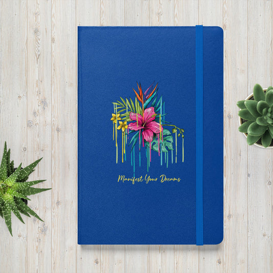 Hardcover bound notebook Manifest your Dreams