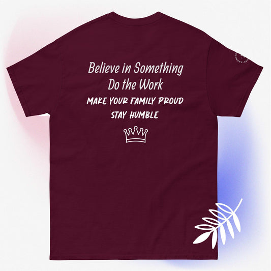 Customized T-shirt Believe