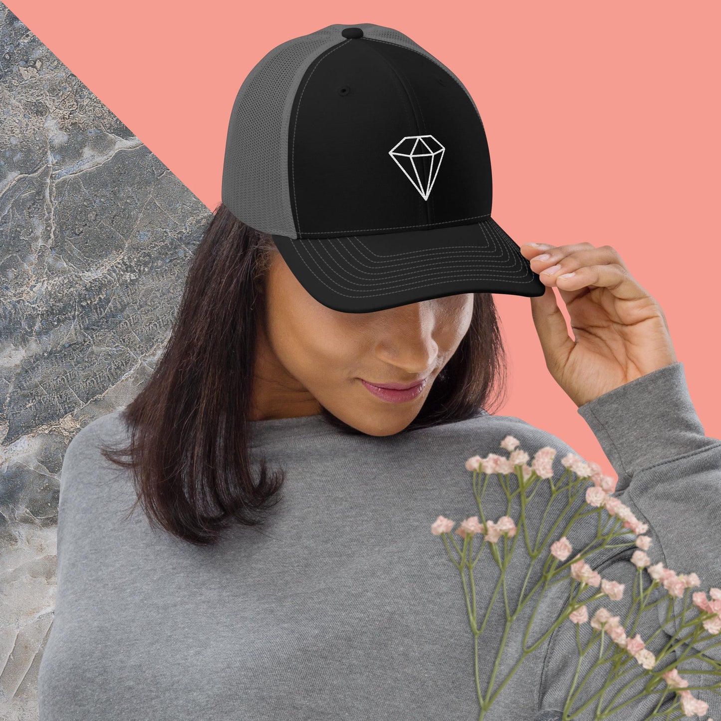 Diamond Trucker Cap