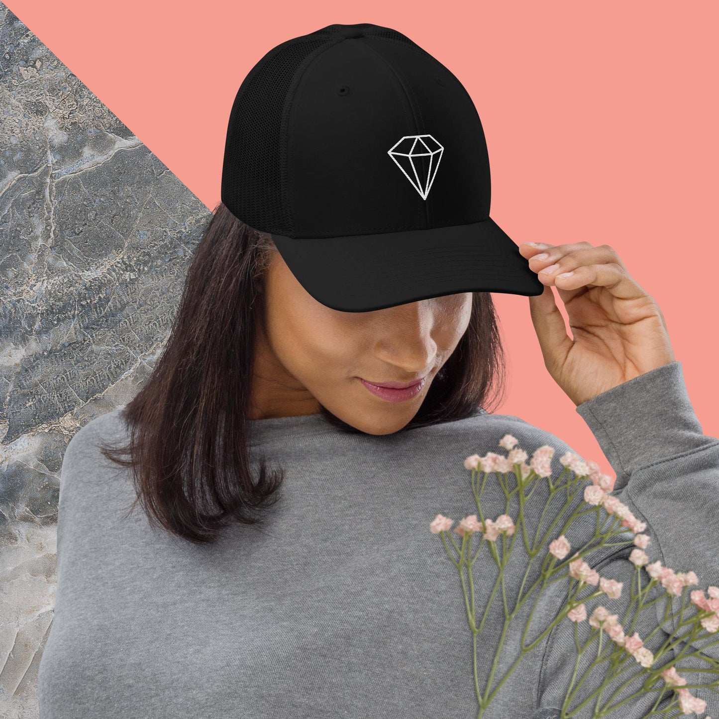 Diamond Trucker Cap