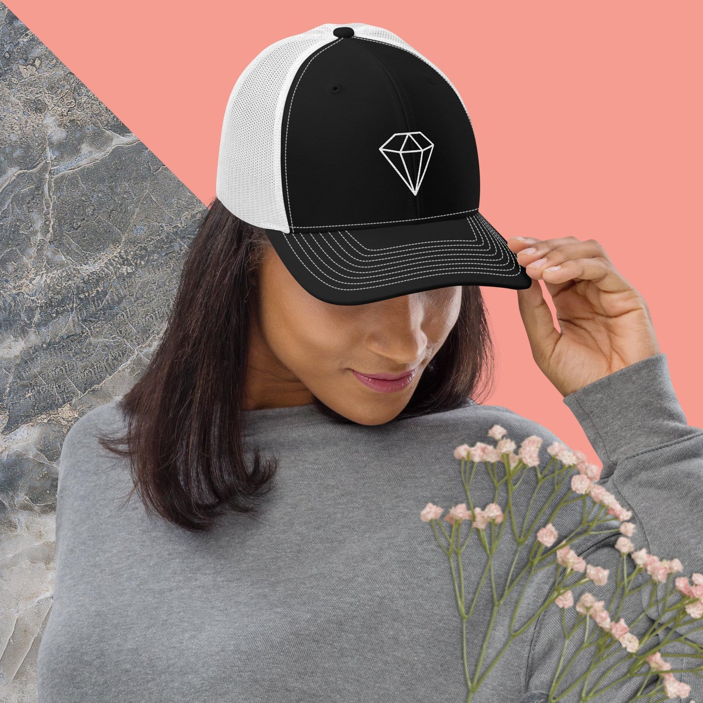 Diamond Trucker Cap