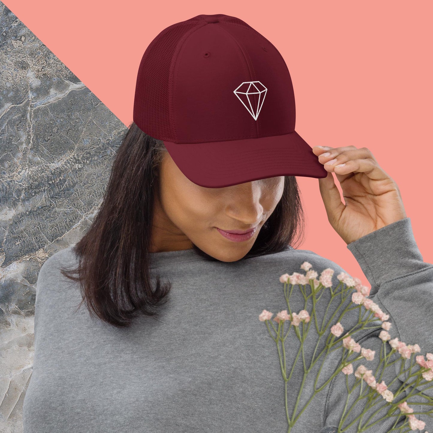 Diamond Trucker Cap