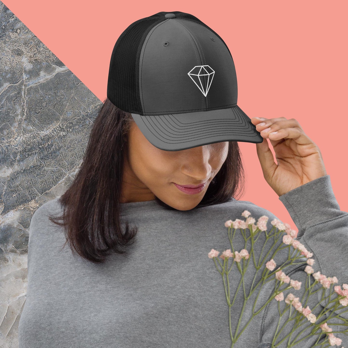 Diamond Trucker Cap