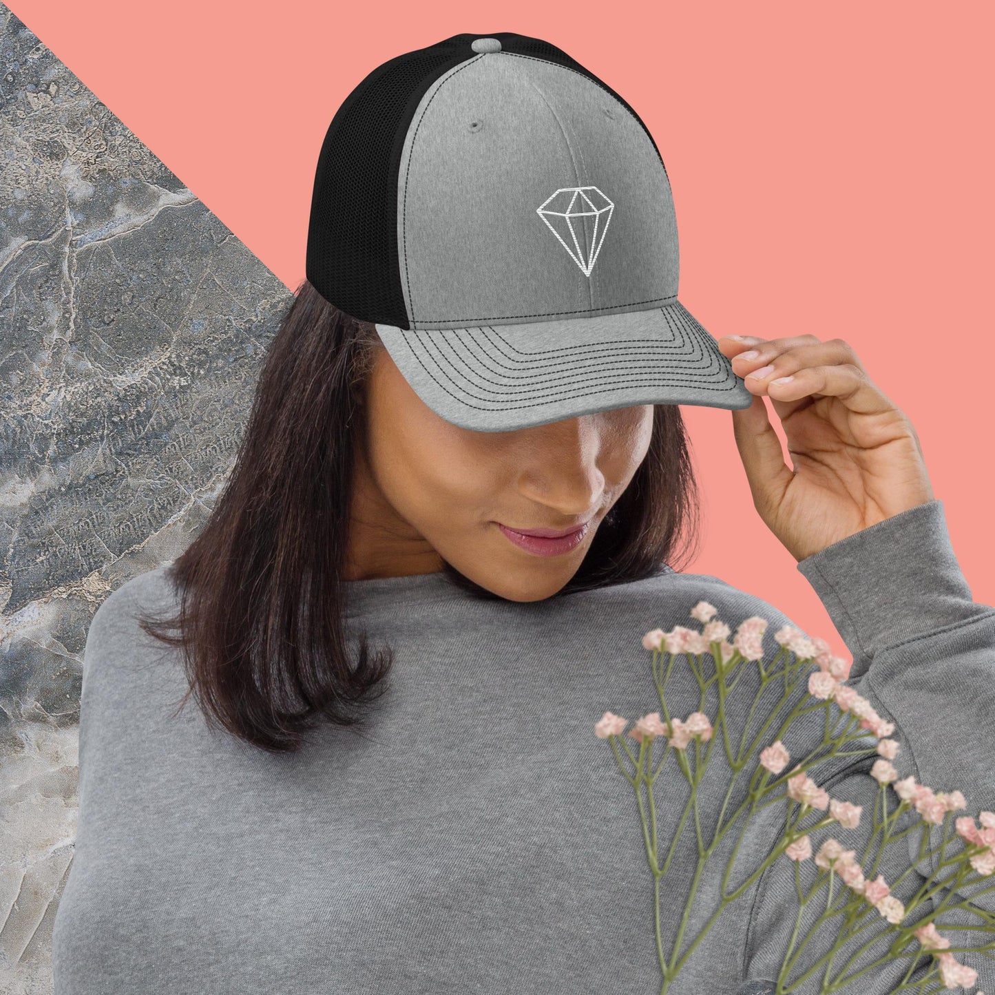 Diamond Trucker Cap