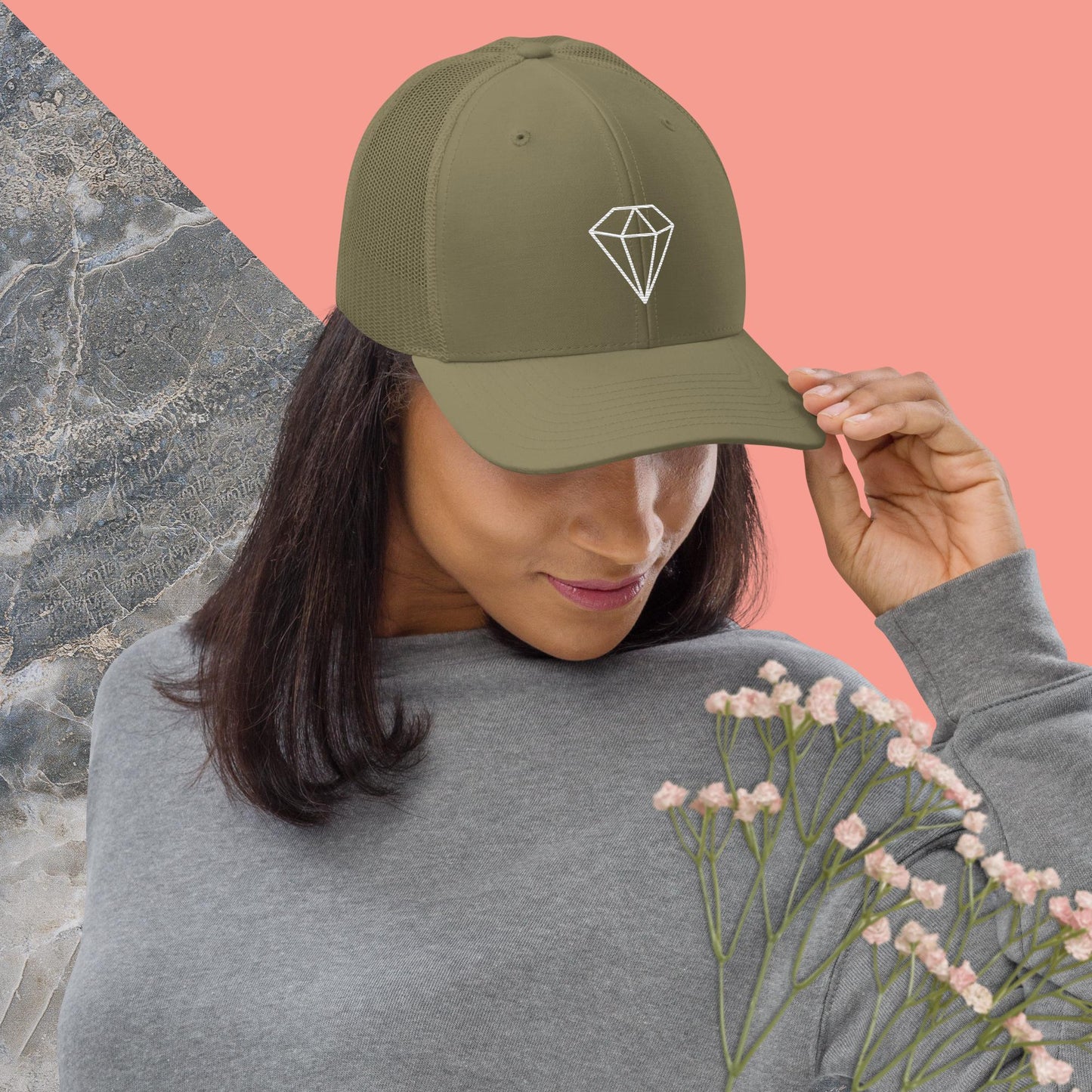 Diamond Trucker Cap