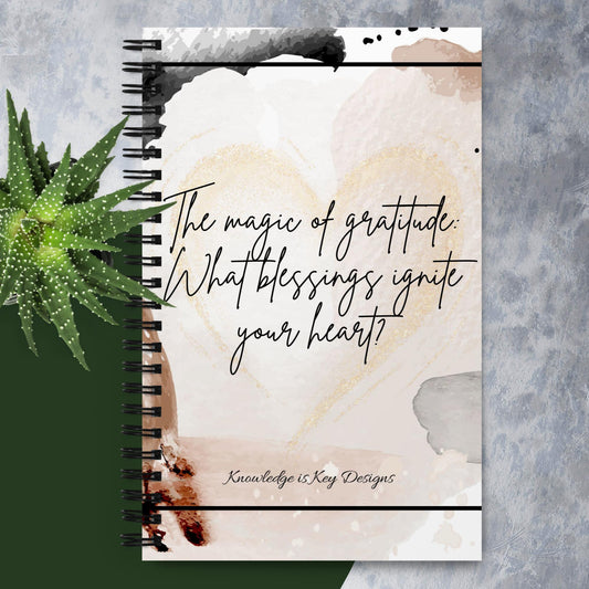 The Magic of Gratitude Note Book