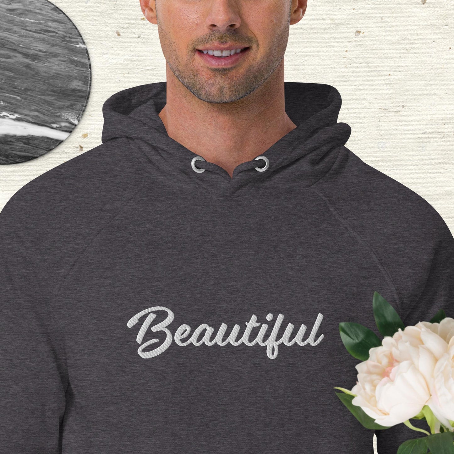 Beautiful Hoodie with Heart on sleeve