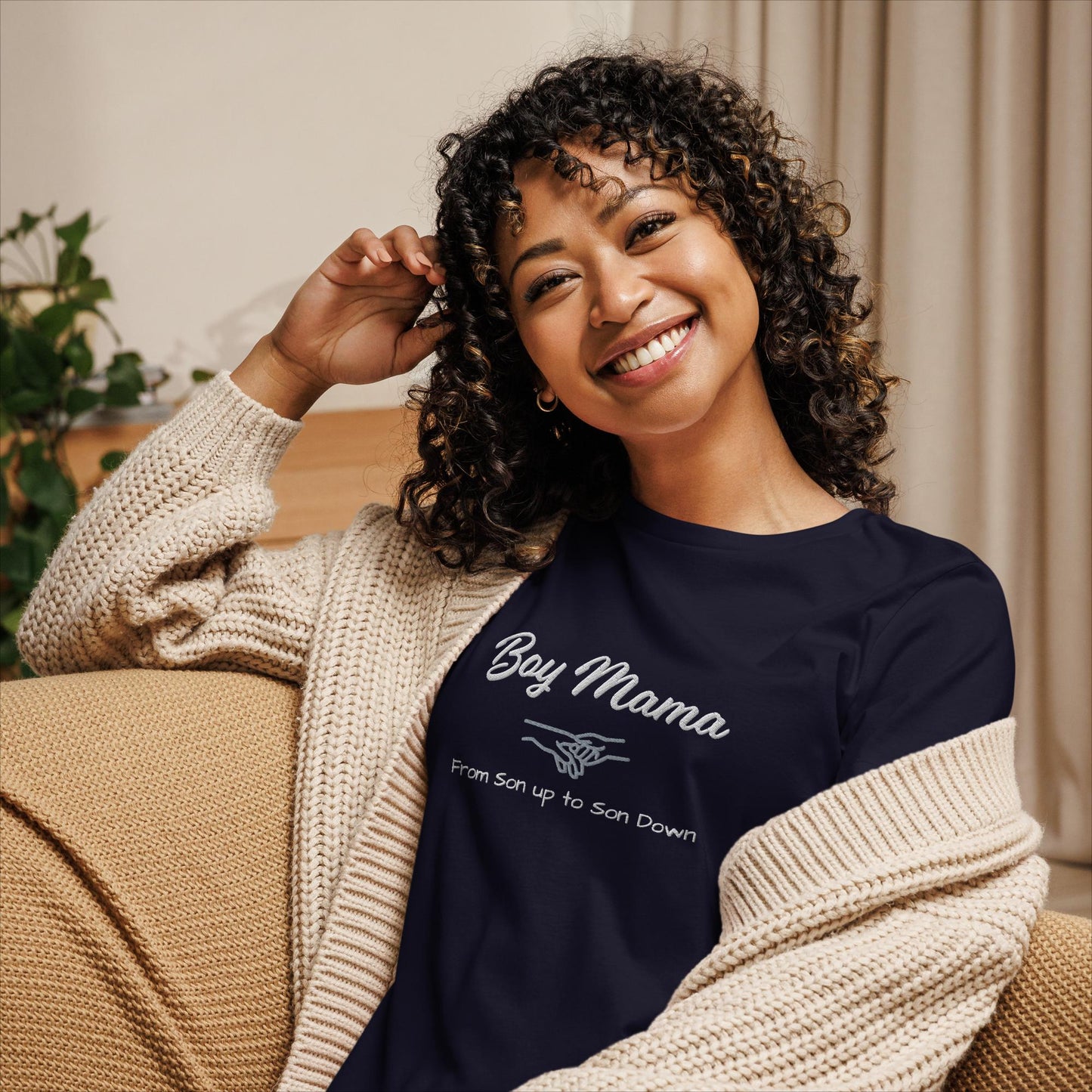 Boy Mama T Shirt